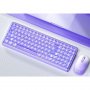 AULA AC210 Purple combo, bežični tastatura i miš - slika 1