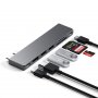 SATECHI Pro Slim Space Grey Multiport Hub - slika 4