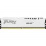 KINGSTON DIMM DDR5 16GB 5600MT/s KF556C36BWE-16 Fury Beast White Expo - slika 1
