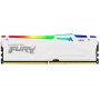 KINGSTON DIMM DDR5 16GB 6400MT/s KF564C32BWA-16 FURY Beast White RGB XMP - slika 1