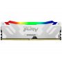 KINGSTON DIMM DDR5 16GB 7600MT/s KF576C38RWA-16 FURY Renegade Silver/White RGB XMP - slika 1
