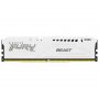 KINGSTON DIMM DDR5 32GB 6400MT/s KF564C32BWE-32 FURY Beast White EXPO - slika 1