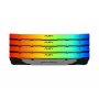 KINGSTON DIMM DDR4 128GB (4x32GB kit) 3200MT/s KF432C16RB2AK4/128 FURY Renegade RGB Black XMP - slika 2