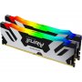 KINGSTON DIMM DDR5 96GB (2x48GB kit) 6000MT/s KF560C32RSAK2-96 FURY Renegade Silver/Black RGB XMP - slika 1
