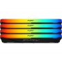KINGSTON DIMM DDR4 128GB (4x32GB kit) 3600MT/s KF436C18BB2AK4/128 Fury Beast RGB Black XMP - slika 2