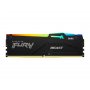 KINGSTON DIMM DDR5 128GB (4x32GB kit) 5200MT/s KF552C40BBAK4-128 FURY Beast Black RGB XMP - slika 2