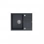 QUADRON Morgan 116 GraniteQ black diamond sudopera sa Push 2 Open sifonom - slika 2
