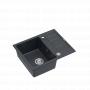 QUADRON Morgan 116 GraniteQ black diamond sudopera sa Push 2 Open sifonom - slika 1