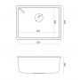 QUADRON Alec 50 GraniteQ bela sudopera - slika 3