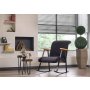 Atelier del Sofa Stolica za ljuljanje crna - slika 1