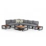 HANAH HOME Baštenska garnitura Lapuarta 3 Multicolor - slika 1