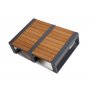 HANAH HOME Baštenska garnitura La Puerta Anthracite Cream - slika 3