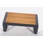 HANAH HOME Baštenska garnitura Assento 3+1+1+S Yellow Black Grey - slika 2