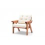 HANAH HOME Baštenska garnitura Abant (2+1+1) Cream - slika 3
