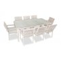 HANAH HOME Baštenska garnitura Leros 200 Light Brown - slika 1