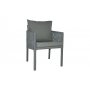 HANAH HOME Baštenska garnitura Otto 6 Light Grey - slika 3