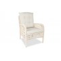 HANAH HOME Baštenska garnitura Lady Pouffe Cream - slika 3