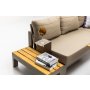 HANAH HOME Baštenska garnitura Daisy Cappuccino v2 - slika 3