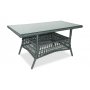 HANAH HOME Baštenska garnitura Lady Pouffe Grey - slika 4