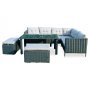 HANAH HOME Baštenska garnitura Paris Grey - slika 1