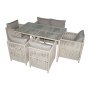 HANAH HOME Baštenska garnitura Mana Light Brown - slika 1