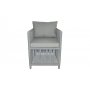HANAH HOME Baštenska garnitura Mana Light Grey - slika 4