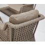 HANAH HOME Baštenska garnitura Cenova 311S Cappucino - slika 5