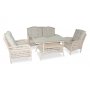 HANAH HOME Baštenska garnitura Lady Sofa Cream - slika 1