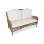 HANAH HOME Baštenska garnitura Lady Sofa Dark Brown - slika 2