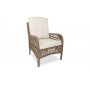 HANAH HOME Baštenska garnitura Lady Sofa Dark Brown - slika 3