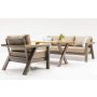HANAH HOME Baštenska garnitura Daisy Cappuccino - slika 3