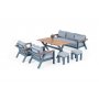 HANAH HOME Baštenska garnitura Daisy Set Antracite - slika 2