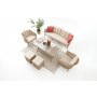 HANAH HOME Baštenska garnitura Linda Rattan (3+1+1+S) - slika 3
