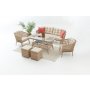 HANAH HOME Baštenska garnitura Linda Rattan (3+1+1+S) - slika 5
