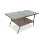 HANAH HOME Baštenska garnitura Newyork Pouffe Dark Brown - slika 2