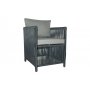 HANAH HOME Baštenska garnitura Mana 2 Grey - slika 2