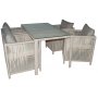 HANAH HOME Baštenska garnitura Mana 2 Light Brown - slika 1
