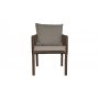 HANAH HOME Baštenska garnitura Otto 4 Dark Brown - slika 3