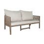 HANAH HOME Baštenska garnitura Otto Sofa Dark Brown - slika 3