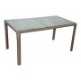 HANAH HOME Baštenska garnitura Otto Sofa Dark Brown - slika 4