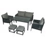 HANAH HOME Baštenska garnitura Otto Sofa Grey - slika 1