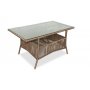 HANAH HOME Baštenska garnitura Shangai 6 Dark Brown - slika 2
