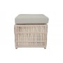 HANAH HOME Baštenska garnitura Newyork Pouffe Light Brown - slika 5