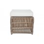 HANAH HOME Baštenska garnitura Newyork Pouffe 2 Dark Brown - slika 5