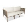 HANAH HOME Baštenska garnitura Newyork 160 Dark Brown - slika 2