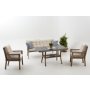 HANAH HOME Baštenska garnitura Pure Rattan (3+1+1+S) - slika 5