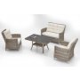 HANAH HOME Baštenska garnitura Manila 316 Cream - slika 2
