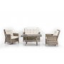 HANAH HOME Baštenska garnitura Manila 316 Cream - slika 3