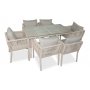 HANAH HOME Baštenska garnitura Vera 150 Light Brown - slika 1