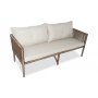 HANAH HOME Baštenska garnitura Shangai 4 Dark Brown - slika 2
